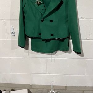 Professor suit that can go from office party to a more formal. Evening dinner